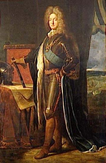 Eloi Firmin Feron Portrait of Adrien Maurice de Noailles 3eme duc de Noailles oil painting picture